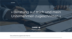Desktop Screenshot of marne.shbb.de