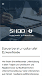 Mobile Screenshot of eckernfoerde.shbb.de