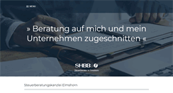 Desktop Screenshot of elmshorn.shbb.de